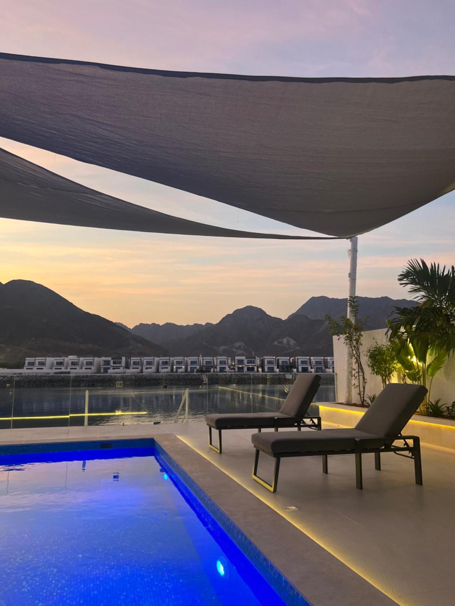 Al Dana Sea View Villa Fujairah Eksteriør billede